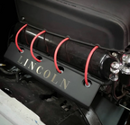 Black Satin Powder Coat Stainless Steel MEL 430/462 Engine Exhaust Manifold Cover Set