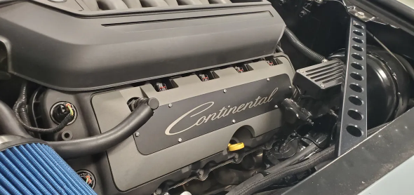 Brushed Stainless Steel Engine Coyote Valve Cover Badges