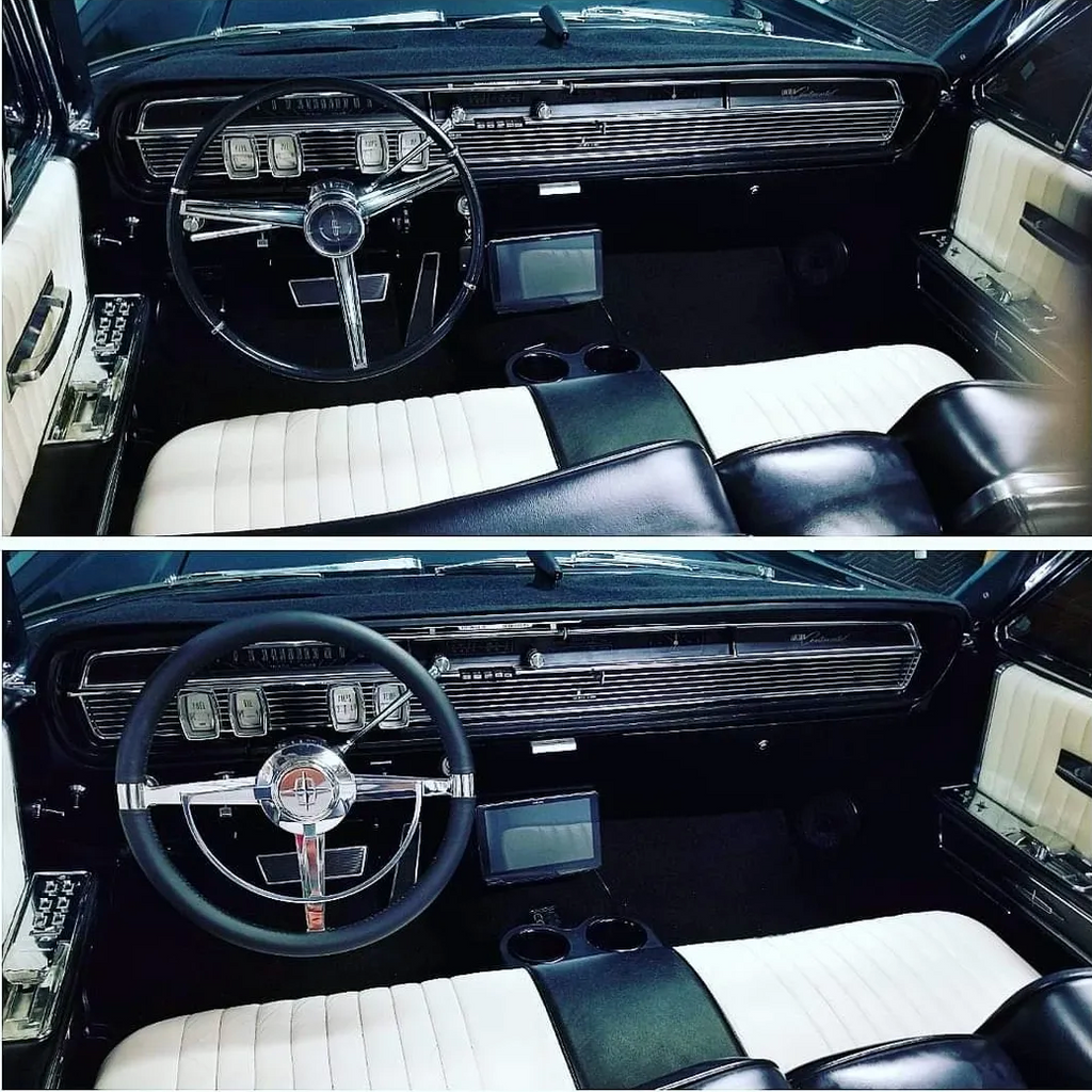 Custom Lincoln Steering Wheel