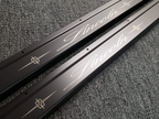 61-69 Lincoln Continental Black Powdercoated Door Sills