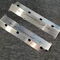 Brushed Stainless Steel 460 Engine Exhaust Manifold Cover Set