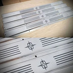 61-69 Lincoln Continental Black Powdercoated Door Sills